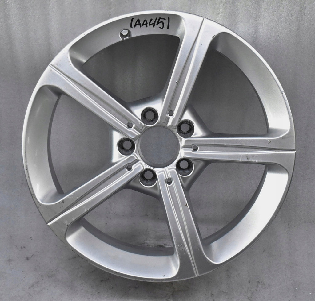 1x Alufelge 17 Zoll 6.5" 5x112 44ET Glanz Silber A1774011200 Mercedes-Benz W177