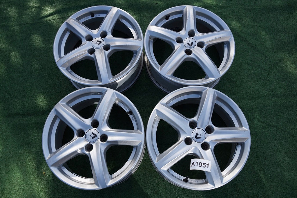 4x Alufelge 16 Zoll 6.5" 4x100 38ET RC24651638X2KSV Renault Clio Iv Rim Wheel FEL7269400756wk