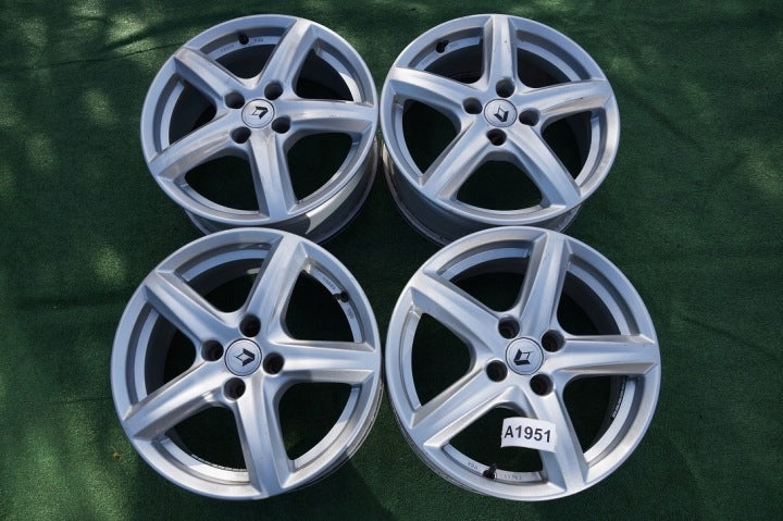 4x Alufelge 16 Zoll 6.5" 4x100 38ET RC24651638X2KSV Renault Clio Iv Rim Wheel FEL7269400756wk