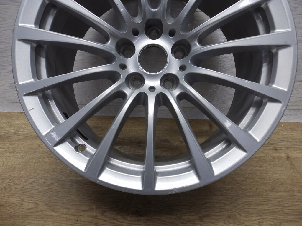 1x Alufelge 18 Zoll 8.0" 5x112 30ET Glanz Silber 6861224 BMW 5 G31 G30 Rim Wheel