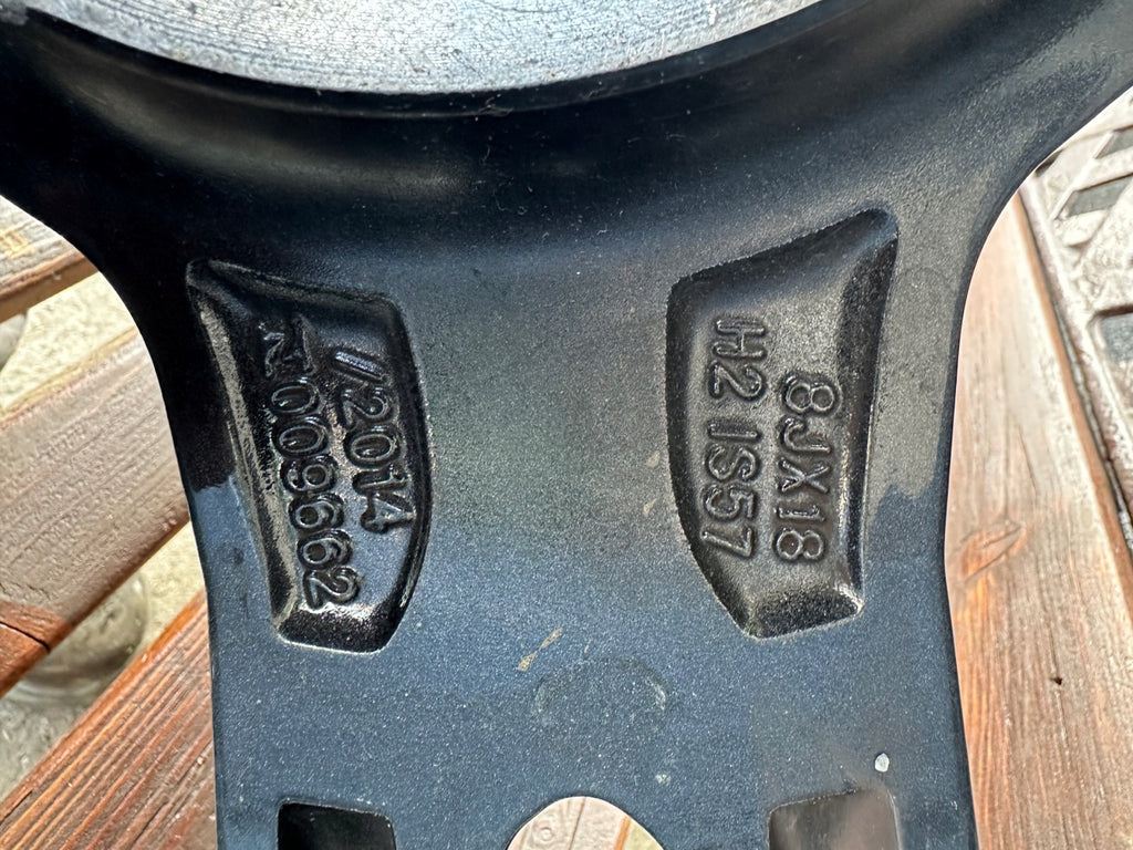 1x Alufelge 18 Zoll 8.0" 5x112 57ET Glanz Graphit 8092352 BMW F44 1 F40 Mg FEL9140533305xy