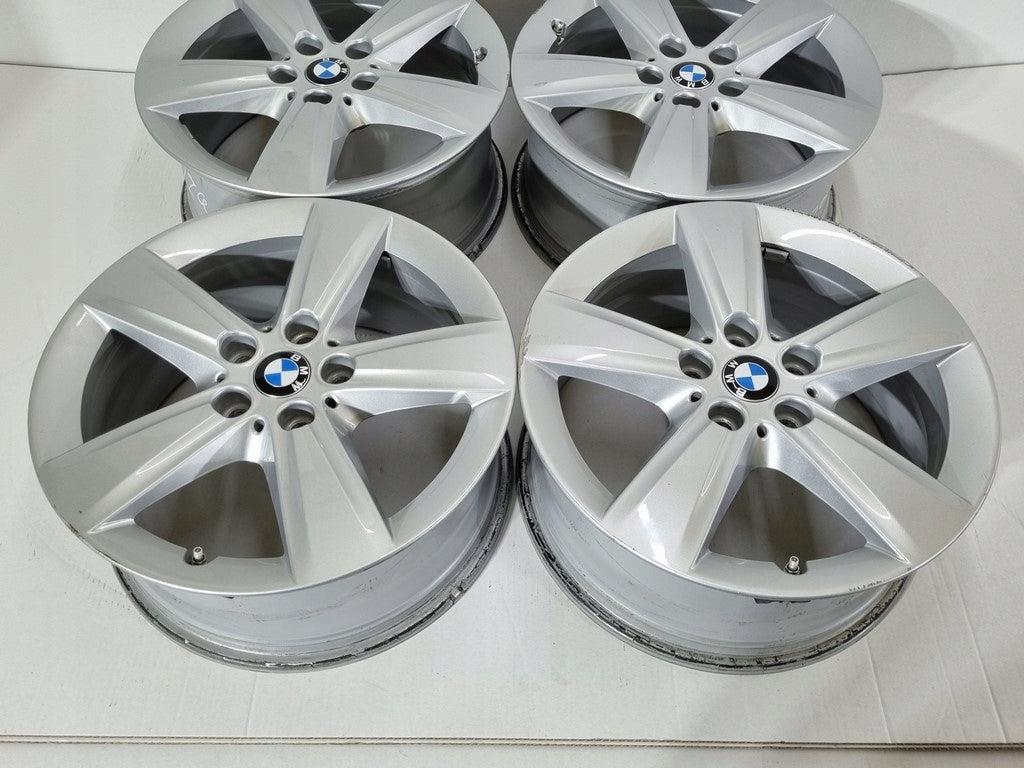 4x Alufelge 17 Zoll 7.5" 5x112 54ET Glanz Silber BMW6855087 BMW Rim Wheel FEL6443871140bd