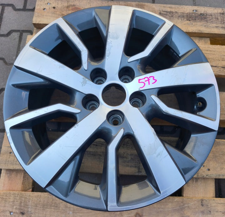 1x Alufelge 17 Zoll 7.0" 5x108 46ET Glanz 9806454377 Toyota Proace City FEL2740023379cm