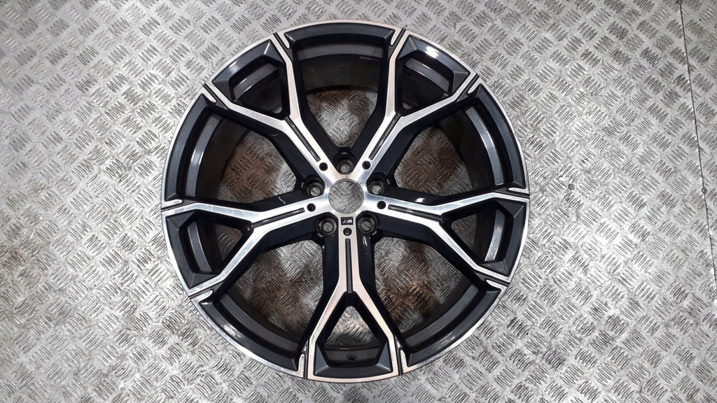 1x Alufelge 21 Zoll 9.5" 5x112 37ET Glanz Graphit 8071998 BMW G05 G06 Mg FEL5288762188kp