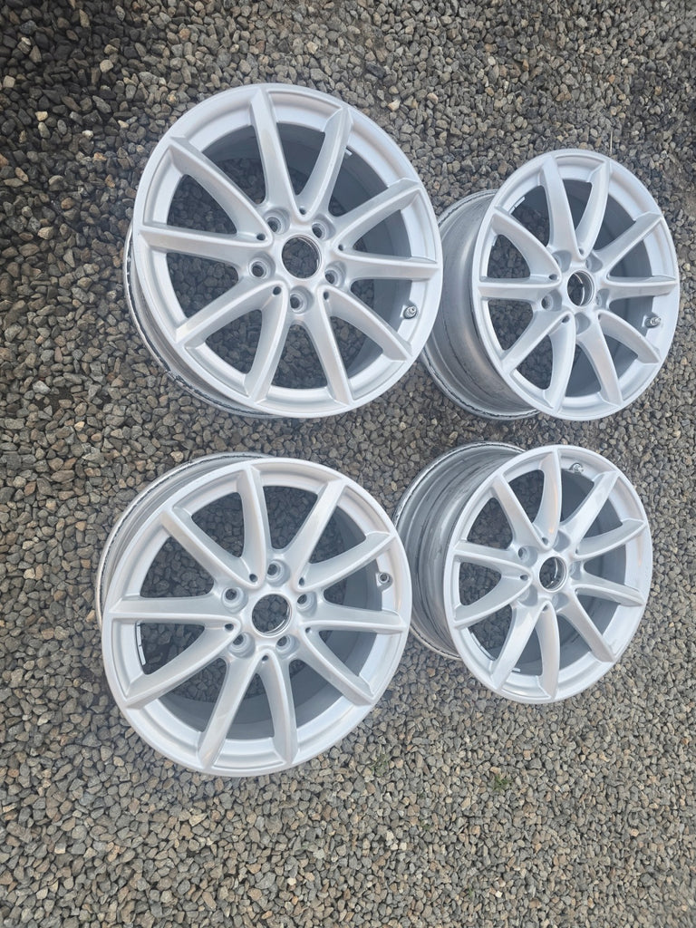 4x Alufelge 16 Zoll 7.0" 5x112 52ET Glanz Silber 6855080 BMW 2 F45 F46 Rim Wheel FEL8230986755dd