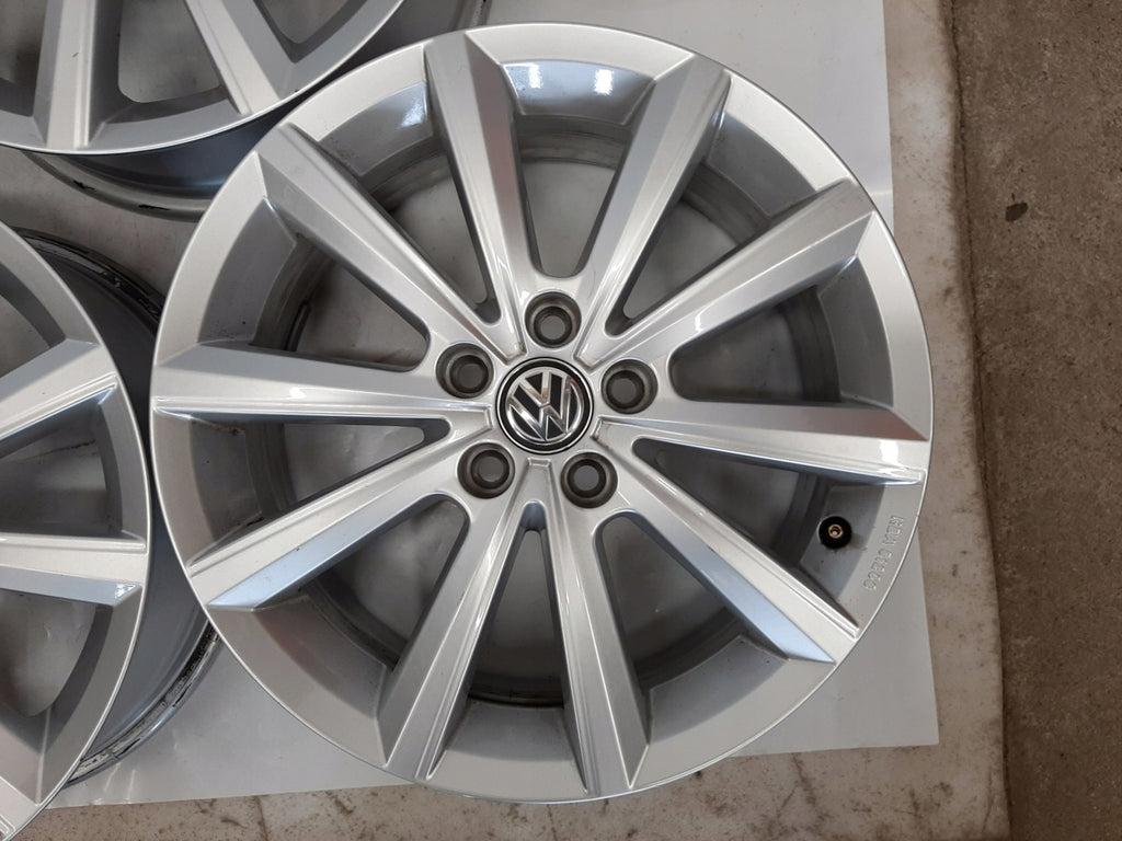 4x Alufelge 16 Zoll 6.0" 5x100 45ET 2G0071496 VW Polo Rim Wheel FEL1717969854sd