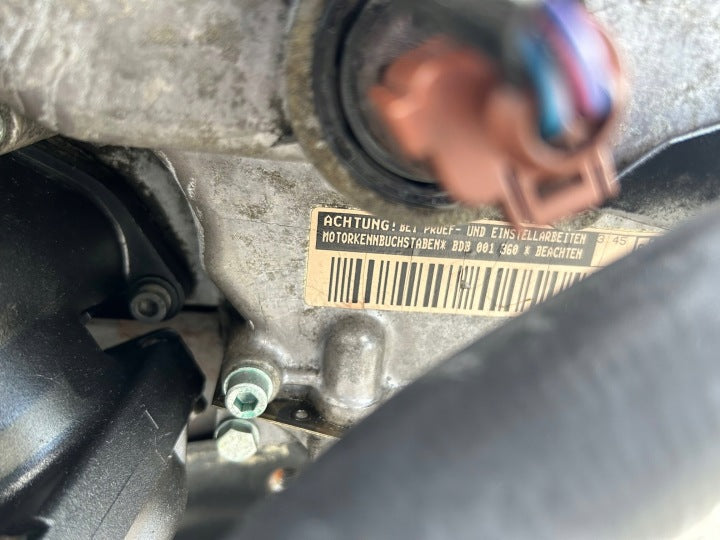 Motor Audi Renault A3 I BDB 3.2 250PS 184kW 168TKm Benzin Engine Komplett MOT4368035995ba