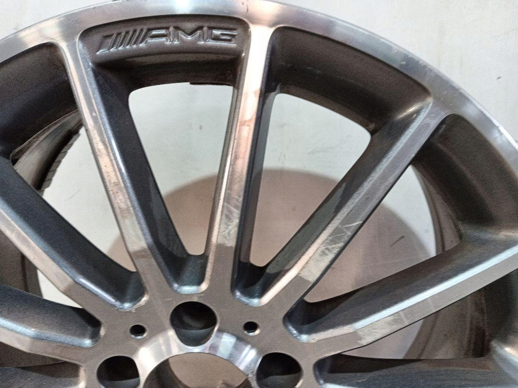 1x Alufelge 18 Zoll 7.5" 5x112 52ET Glanz Schwarz A1764010200 Mercedes-Benz FEL7619996925na