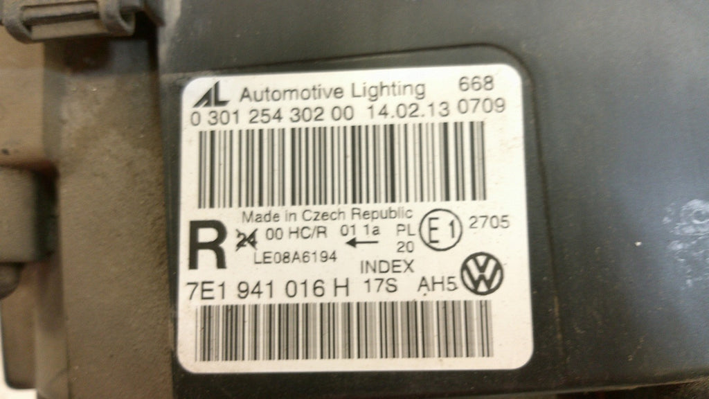 Frontscheinwerfer VW T5 7E1941016H Rechts Scheinwerfer Headlight