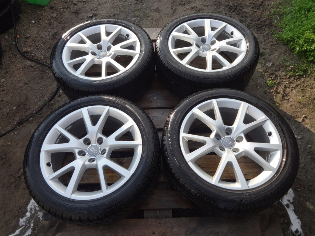 4x Alufelge 18 Zoll 7.5" 5x112 37ET Glanz Silber 4G0071498A Audi C8 I Rim Wheel FEL1324383224vr
