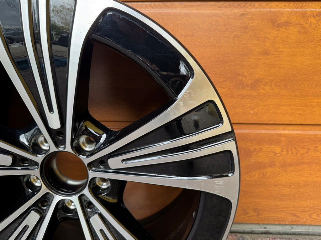 1x Alufelge 18 Zoll 8.0" 5x112 32 5ET Glanz Schwarz A2144012200 Mercedes-Benz FEL7160898544qw