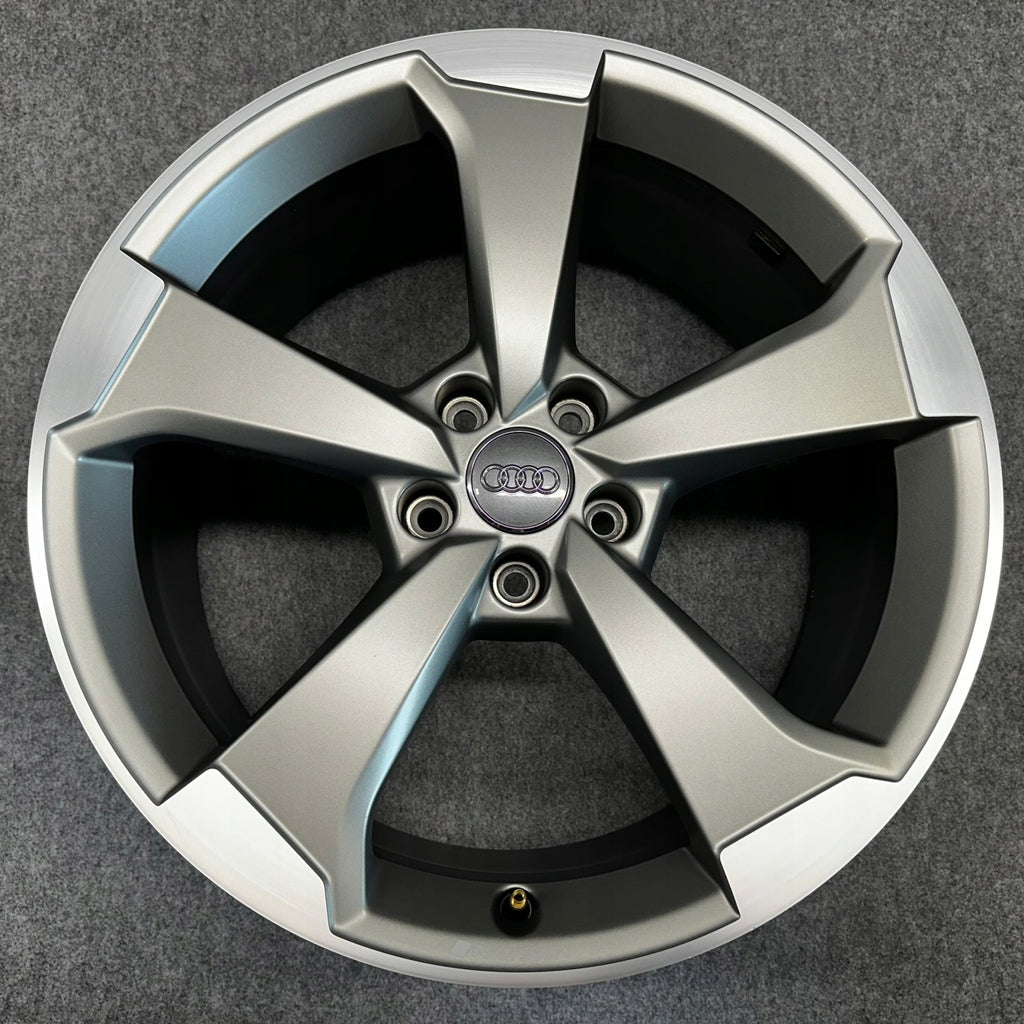 1x Alufelge 19 Zoll 8.5" 5x112 40ET Glanz Silber 8W0601025CG Audi A4 B9 FEL1838959656wa