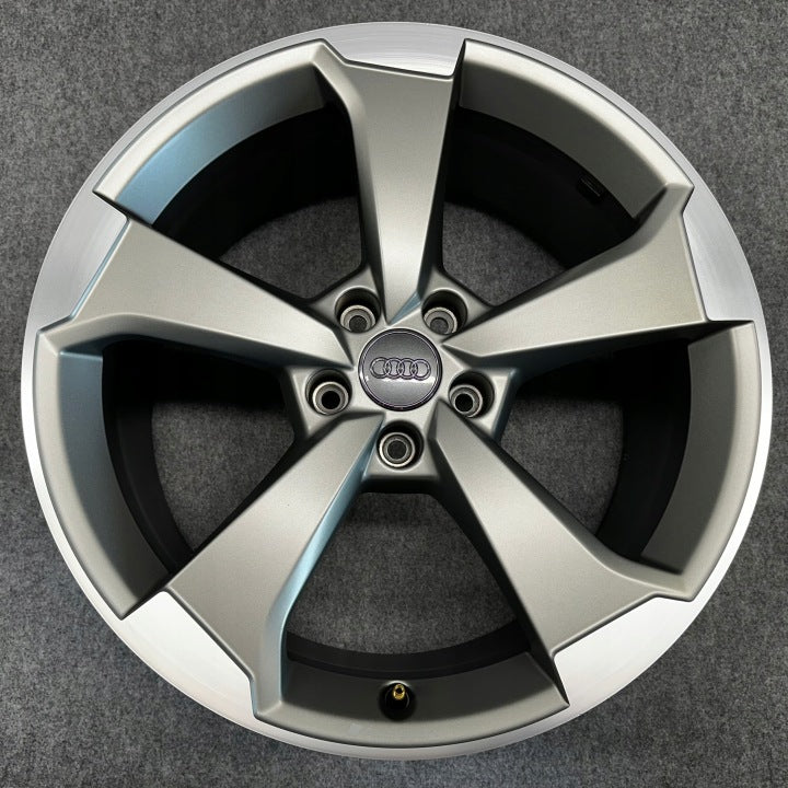 1x Alufelge 19 Zoll 8.5" 5x112 40ET Glanz Silber 8W0601025CG Audi A4 B9 FEL1838959656wa