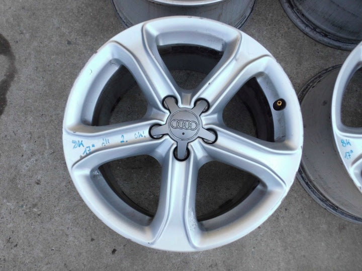 4x Alufelge 17 Zoll 7.5" 5x112 8K0601025BK Audi A4 B8 Rim Wheel FEL6063521807zz