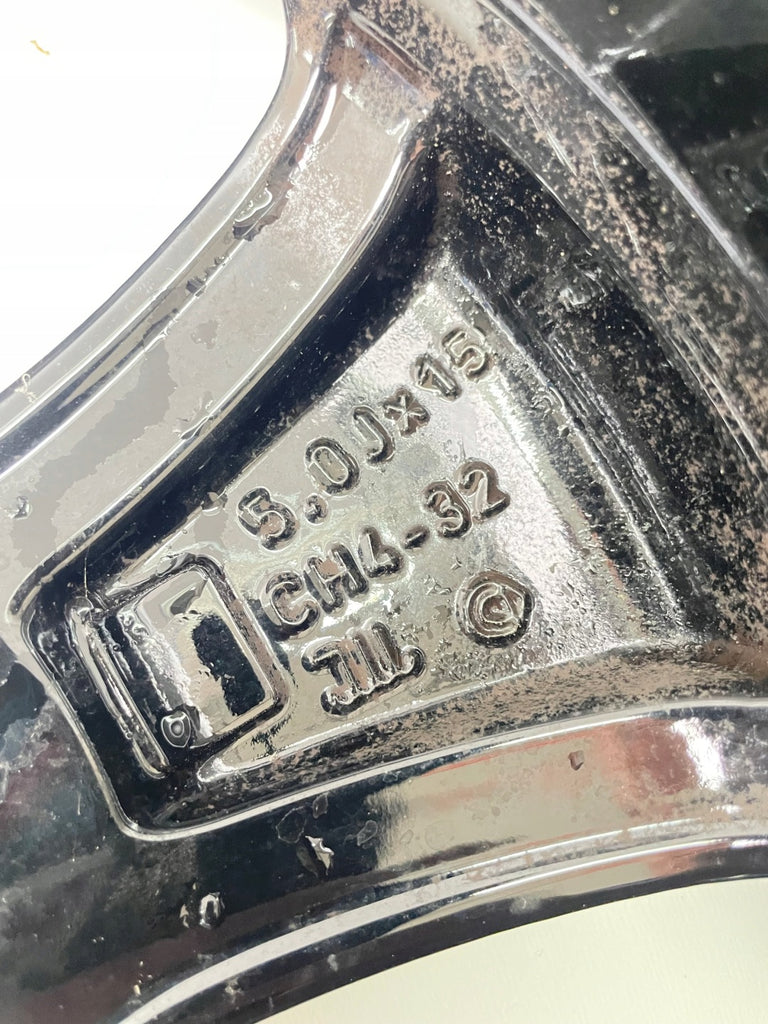 1x Alufelge 15 Zoll 5.0" 4x100 A4534015701 Mercedes-Benz Rim Wheel FEL7978836511gv