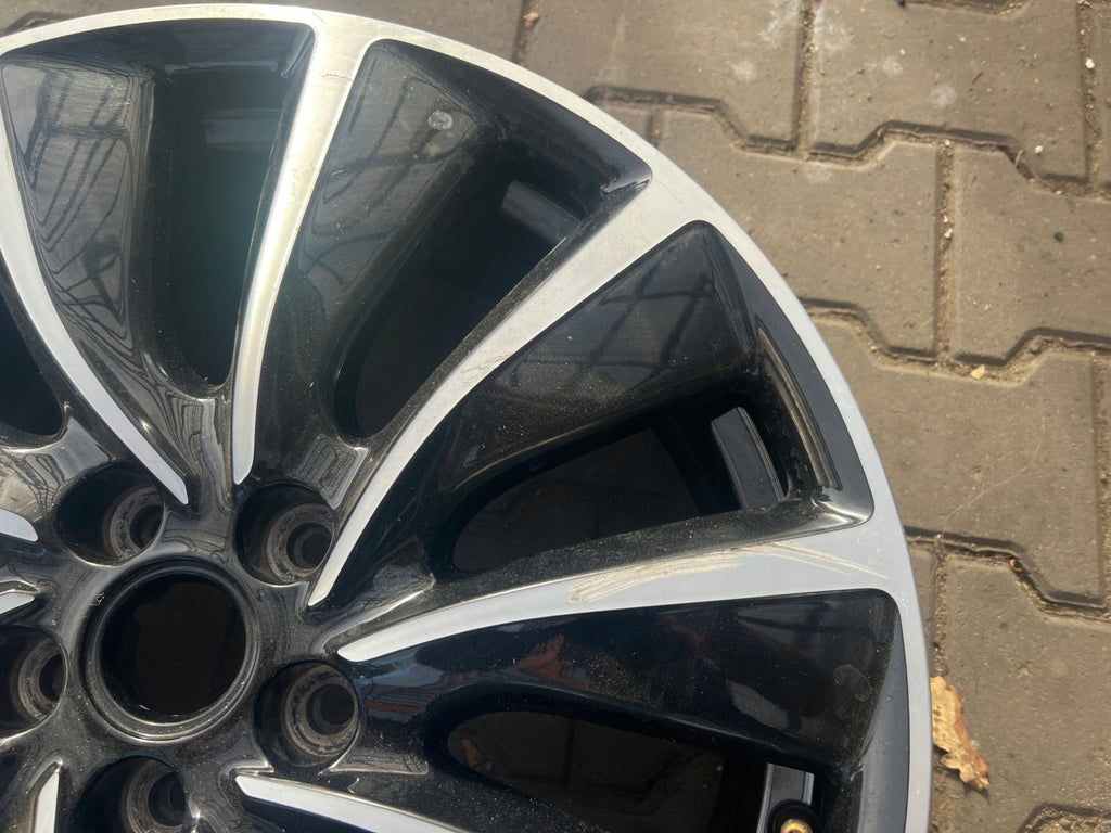 1x Alufelge 19 Zoll 7.0" 5x108 38ET Glanz Schwarz YP00174580 Opel Grandland FEL7548203754iv