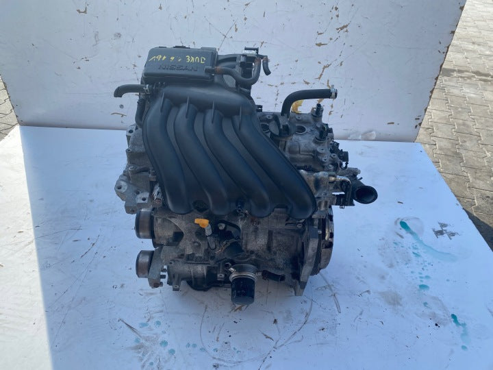 Motor Nissan Juke HR16 1.6 88TKm Benzin Engine Unkomplett MOT6910850891ew
