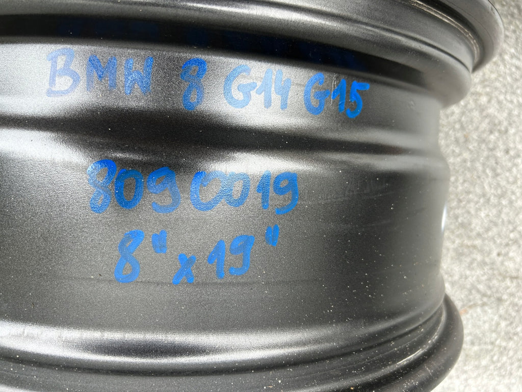 1x Alufelge 19 Zoll 8.0" 5x112 8090019 BMW G16 G14 G15 Rim Wheel FEL7406060284nz