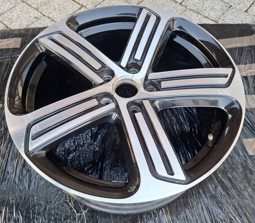 1x Alufelge 18 Zoll 7.5" 5x112 49ET Glanz Schwarz 5G0601025AG VW I Rim Wheel FEL4594467621zj