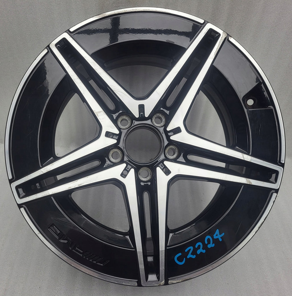 1x Alufelge 18 Zoll 9.0" 5x112 58ET A2064016600 Mercedes-Benz W206 Rim Wheel FEL2801198364er