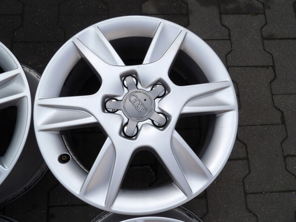 4x Alufelge 16 Zoll 6.5" 5x112 50ET Audi Rim Wheel FEL3218162123ak