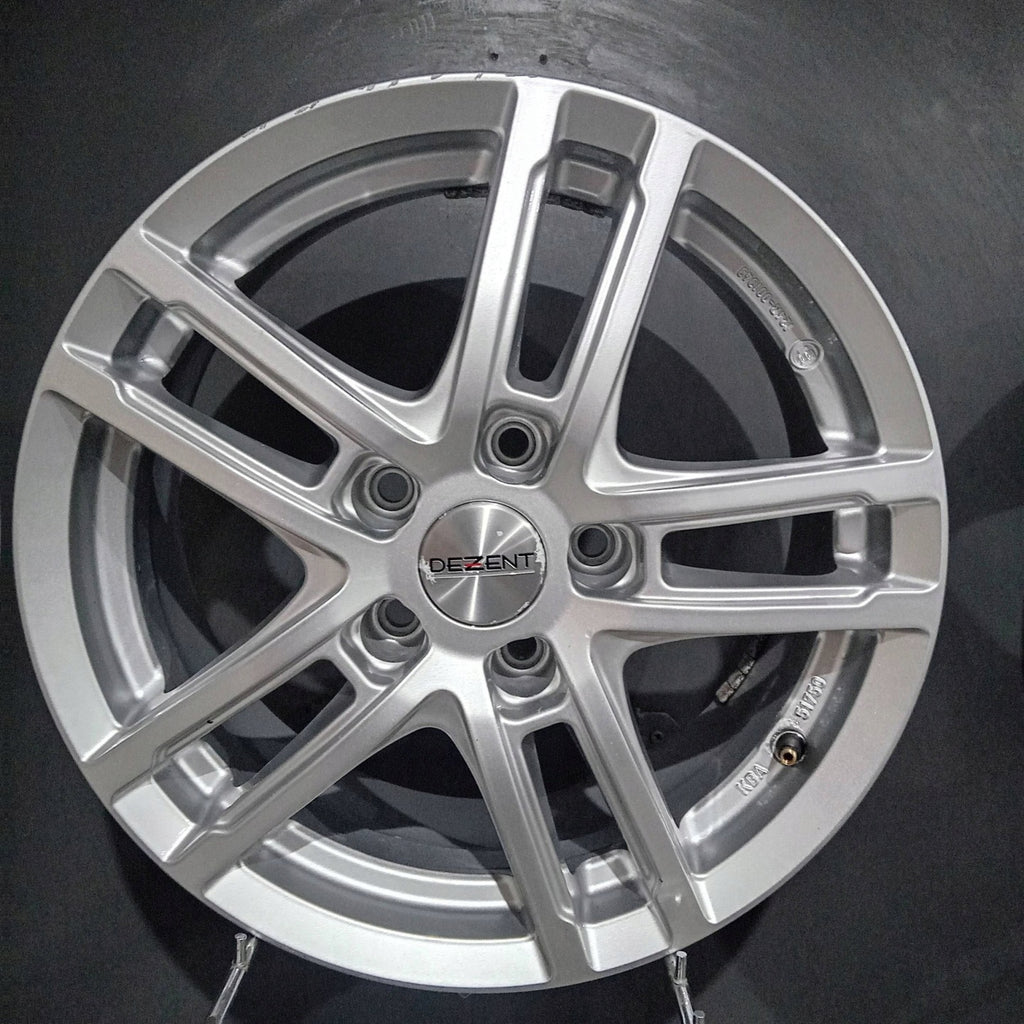4x Alufelge 16 Zoll 6.5" 5x112 46ET Glanz Silber KBA51750-DE VW Golf Vii FEL4925351864qr