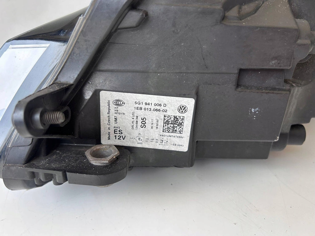 Frontscheinwerfer VW Golf VII 5G1941006D Rechts Scheinwerfer Headlight SCH1051825958wc