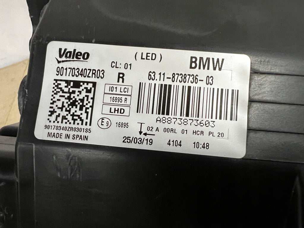 Frontscheinwerfer BMW I3 I01 8738736 90170340ZR03 Full LED Rechts Headlight SCH3077426691pj