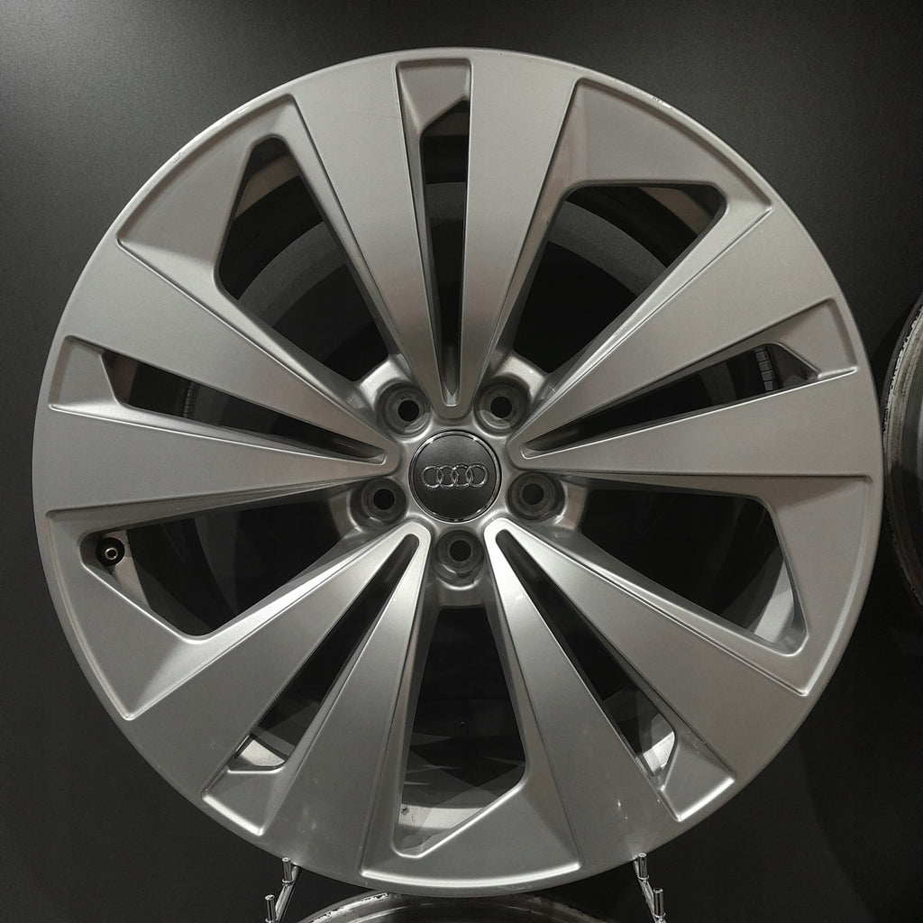 4x Alufelge 19 Zoll 8.5" 5x112 20ET Glanz Silber 4M8601025 Audi Rim Wheel FEL9035847364eu