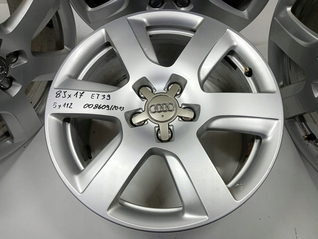 4x Alufelge 17 Zoll 8.0" 5x112 39ET Audi Rim Wheel FEL7803991002uv