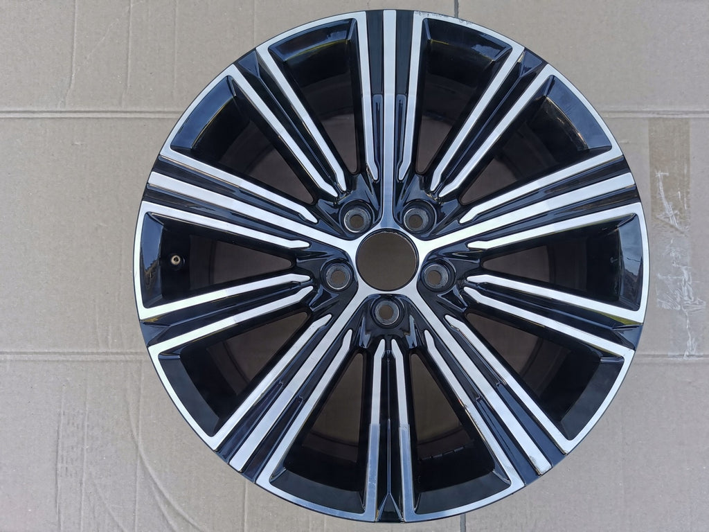 1x Alufelge 18 Zoll 8.0" 5x108 42ET Glanz Schwarz 31471312 Volvo S60 V60 S90 V90