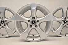 Laden Sie das Bild in den Galerie-Viewer, 4x Alufelge 17 Zoll 7.5" 5x112 52 5ET A2464010502 Mercedes-Benz Viano Rim Wheel FEL5850602450yx