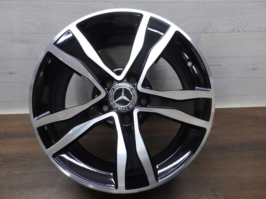 4x Alufelge 17 Zoll 7.0" 5x112 48 5ET Glanz A2054010800 Mercedes-Benz A205 FEL1925173991me