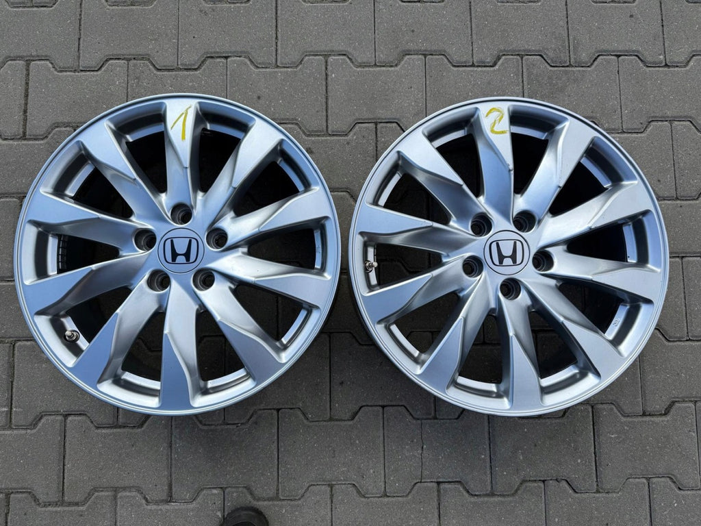 1x Alufelge 18 Zoll 7.0" 5x114.3 50ET Glanz Silber Honda Cr-V Iii Rim Wheel FEL8850095059lj