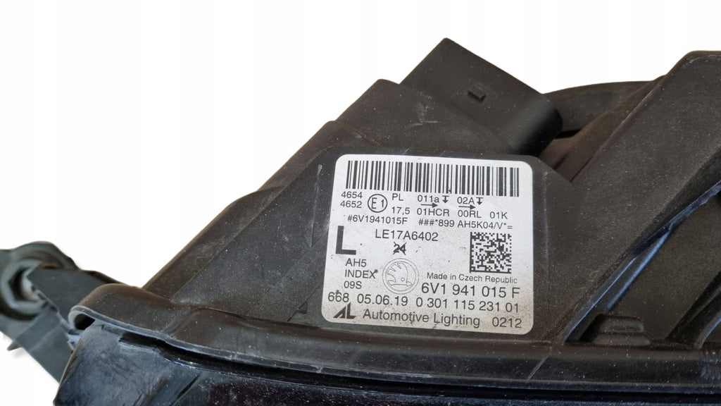 Frontscheinwerfer Skoda Fabia I 6V1941015F 030111523101 LED Links Headlight SCH1167220872cf