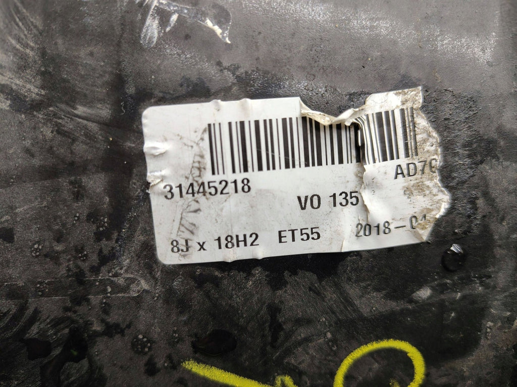 1x Alufelge 18 Zoll Weiß 31445218 Volvo V70 V60 S80 S60 Xc60 Rim Wheel FEL3556903943nb