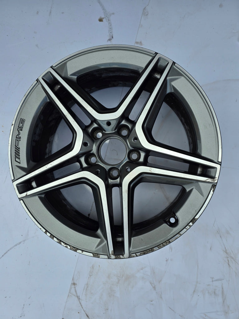 1x Alufelge 18 Zoll 7.5" 5x112 49ET A1774011500 Mercedes-Benz Amg Mg Rim Wheel FEL2190708154nq