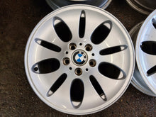 Laden Sie das Bild in den Galerie-Viewer, 4x Alufelge 17 Zoll 7.5" 5x120 40ET Glanz Silber 10961586 BMW Rim Wheel FEL8227434452yz