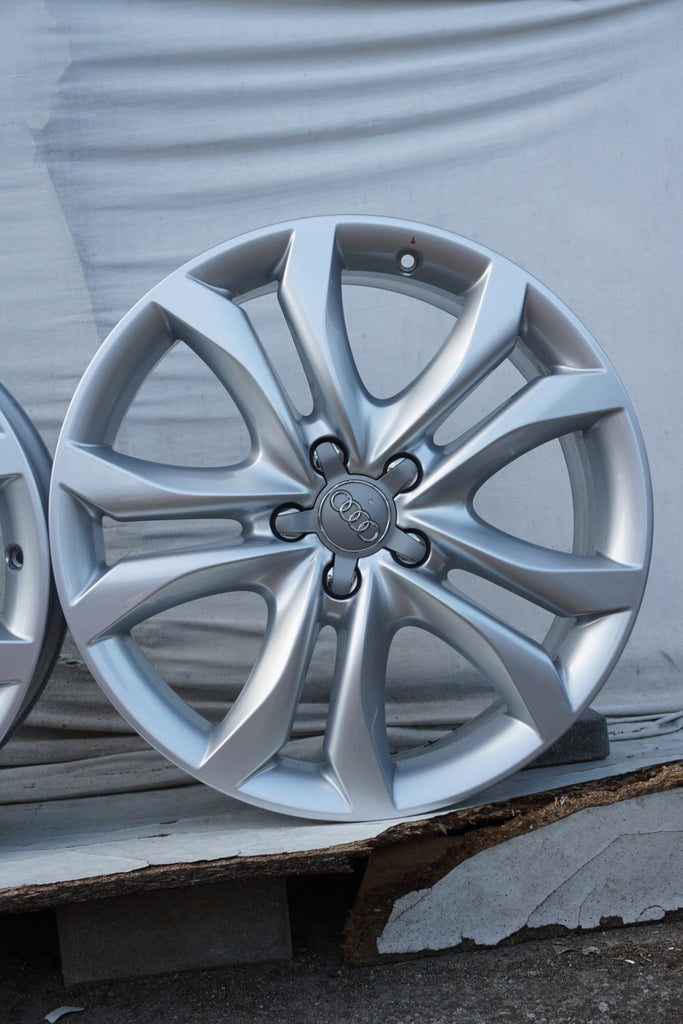 4x Alufelge 19 Zoll 7.0" 5x112 37ET Glanz Silber 8R0601025AL Audi Rim Wheel FEL2970361916sz