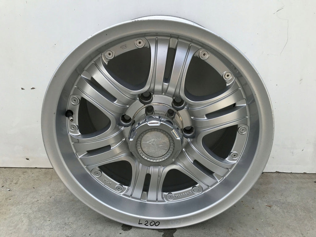 1x Alufelge 16 Zoll 8.0" 6x139.7 20ET LG317 Mitsubishi Pajero Rim Wheel