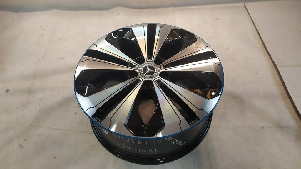 1x Alufelge 19 Zoll 8.0" 5x112 34ET Glanz Schwarz A2934010200 Mercedes-Benz Eqc FEL8186478681sk