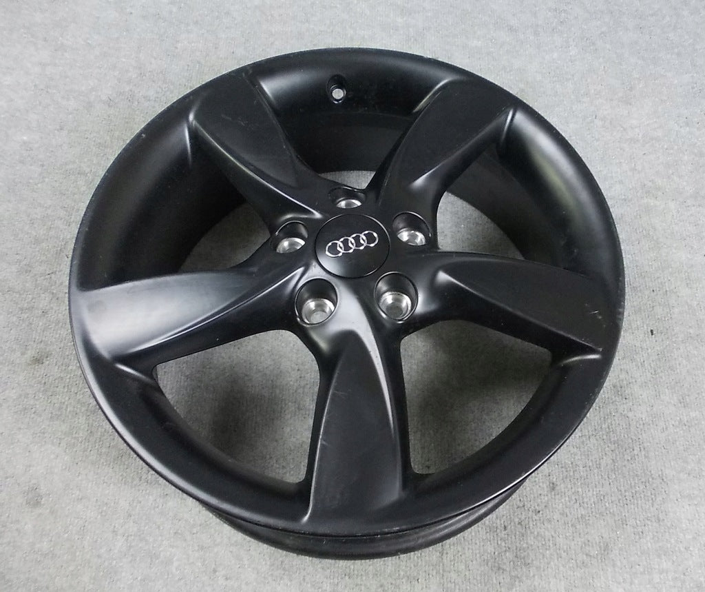 1x Alufelge 17 Zoll 6.0" 5x112 48ET Matt Schwarz 8V0071497 Audi A3 Rim Wheel FEL1833478412zb