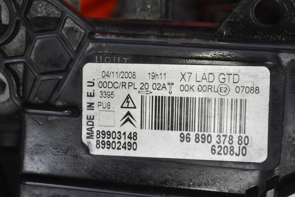 Frontscheinwerfer Citroën C3 III C5 9689037880 Xenon Links Headlight