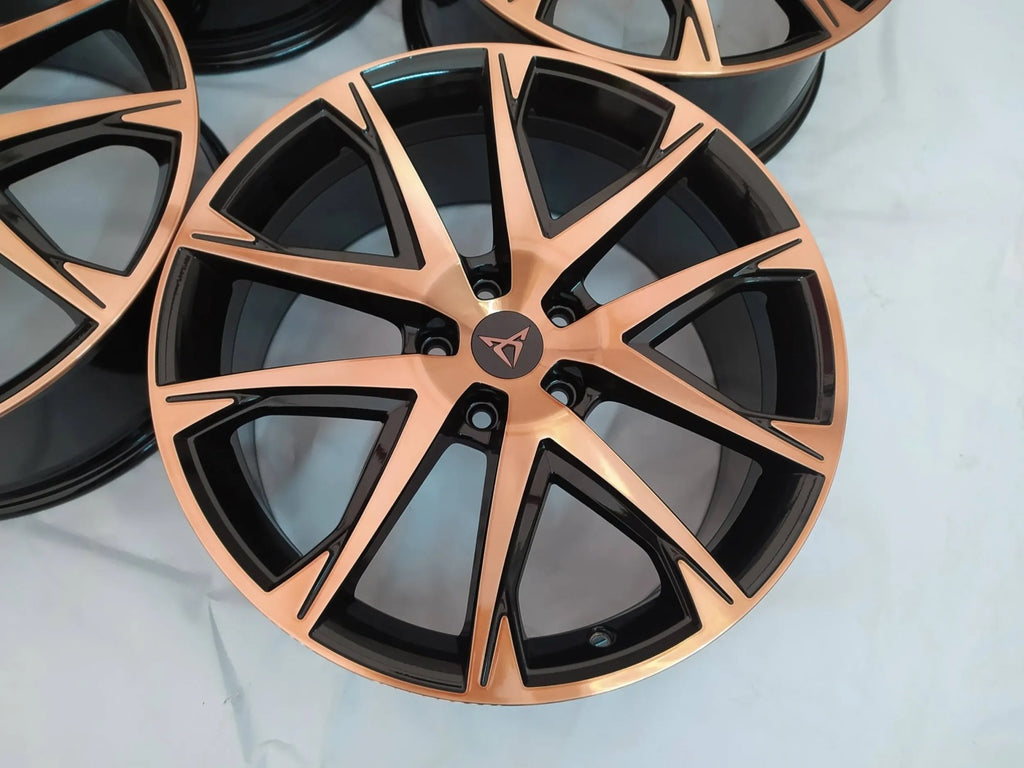 4x Alufelge 19 Zoll 8.0" 5x112 45ET Glanz Schwarz 575601025L Cupra Ateca FEL1844549007tb