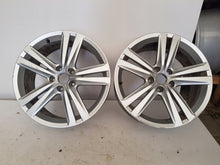 Load image into Gallery viewer, 1x Alufelge 18 Zoll 7.5&quot; 5x112 51ET Glanz Silber 5F0601025J Seat Leon Rim Wheel