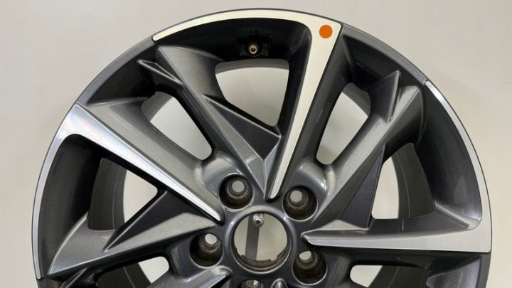 1x Alufelge 17 Zoll 7.0" 5x114.3 53ET Glanz Graphit 52910-G4700 Hyundai I Mg FEL9378663092ek