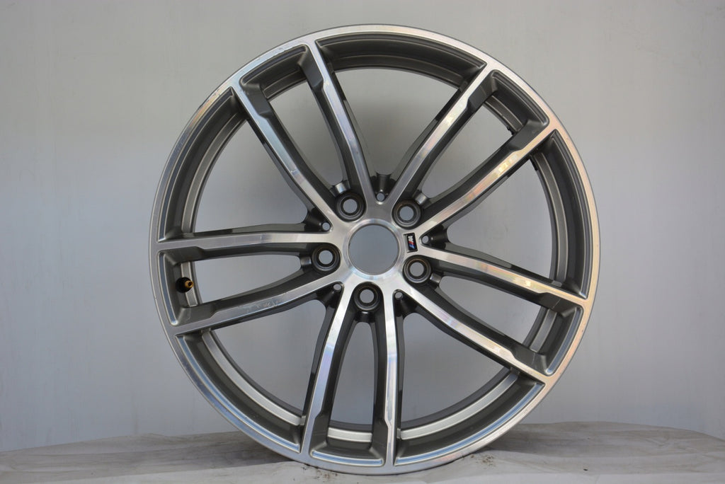 1x Alufelge 18 Zoll 8.0" 5x112 30ET Glanz Graphit 8093405 BMW G31 G30 Rim Wheel FEL9897244717ga