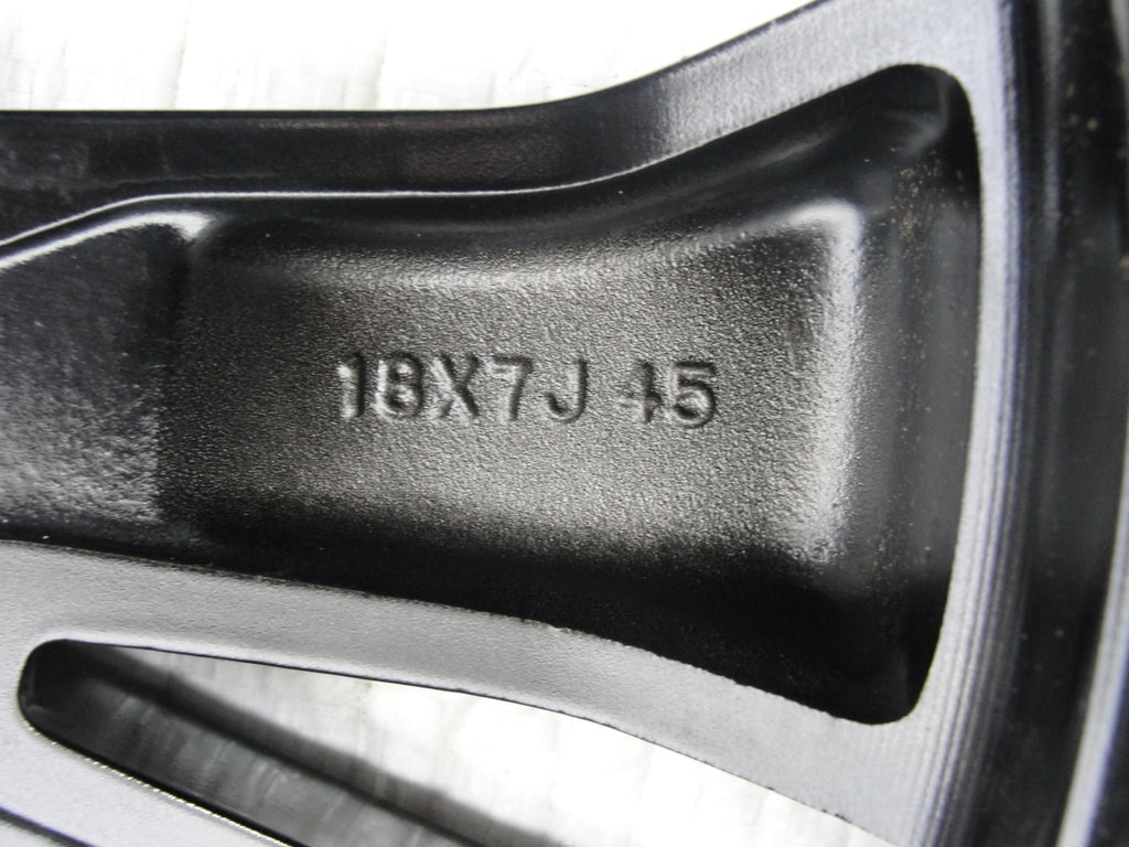 1x Alufelge 18 Zoll 7.0" 5x114.3 45ET Glanz Schwarz 6FR3A Nissan X-Trail Xtrail FEL4710581566ne