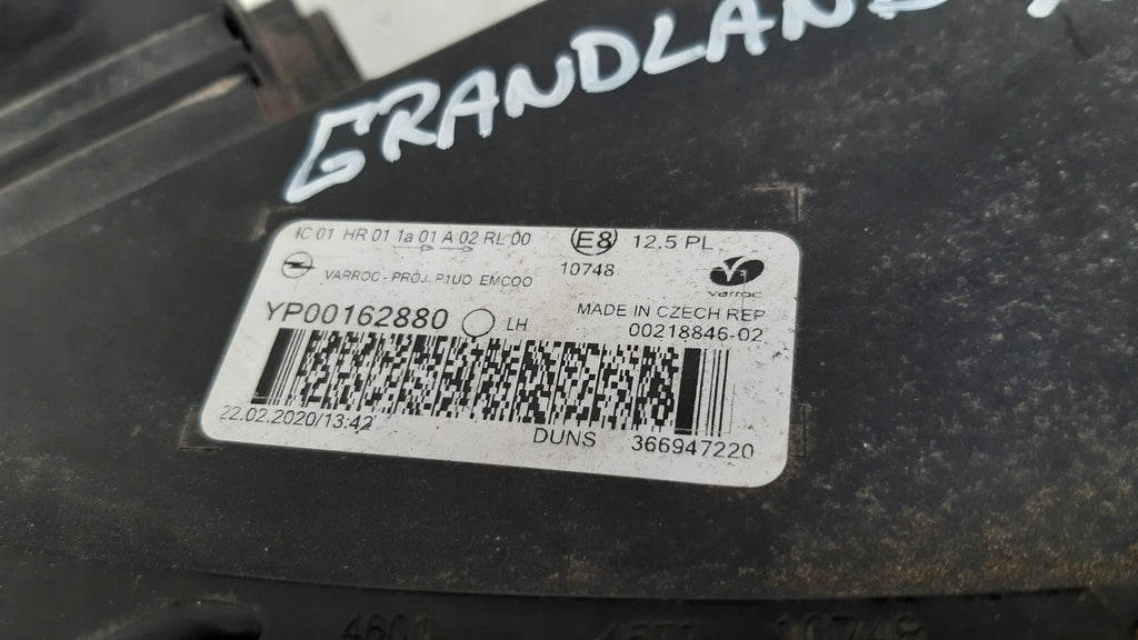 Frontscheinwerfer Opel Grandland X 366947220 Full LED Links Headlight SCH9663815930id