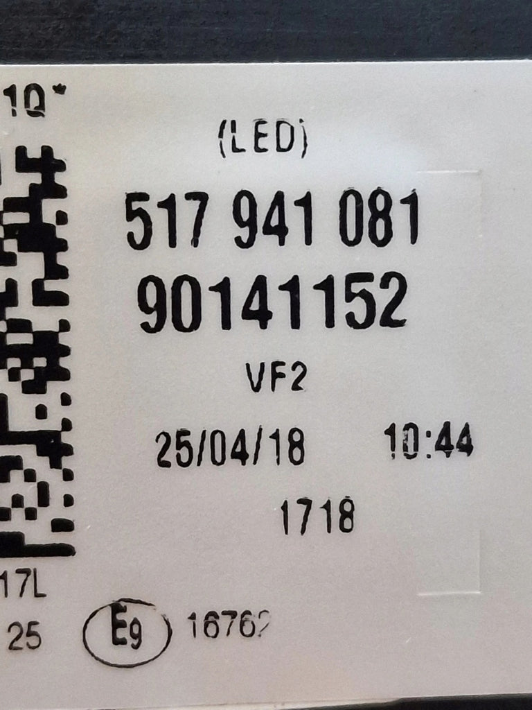 Frontscheinwerfer VW Golf Sportsvan 517941081 LED Ein Stück (Rechts oder Links) SCH2335717840zc